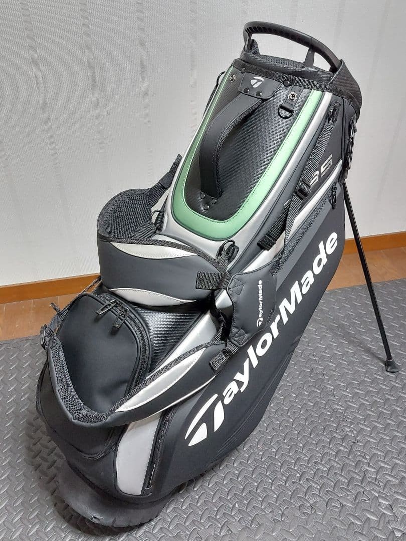 TaylorMade Qi35 Tour 9.5-inch stand bag golf carry caddy bag rare japan used
