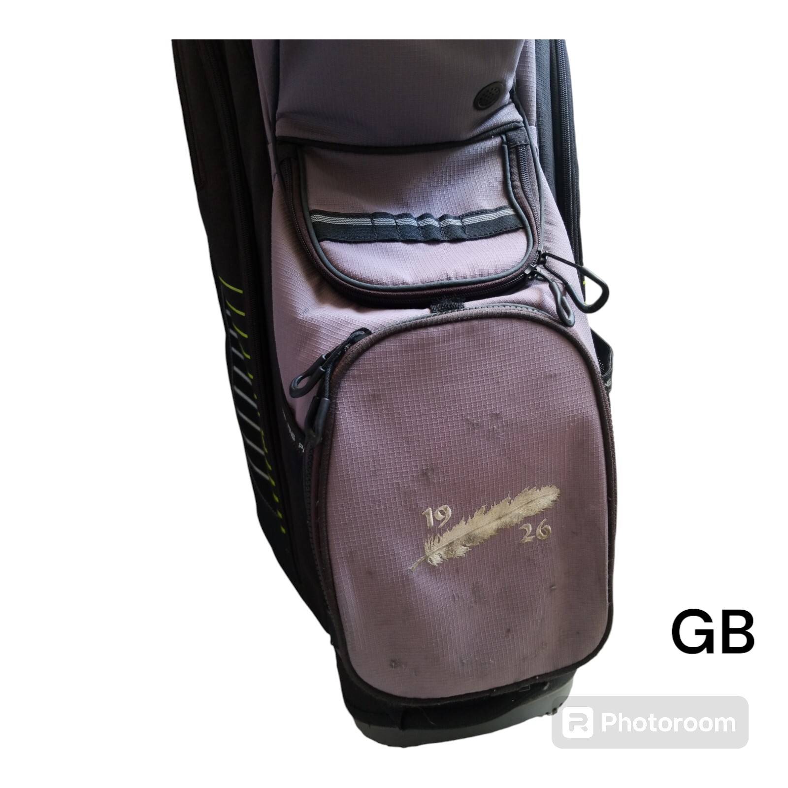 PING Traverse Golf Cart Bag 14 Way Divider Black Purple Green