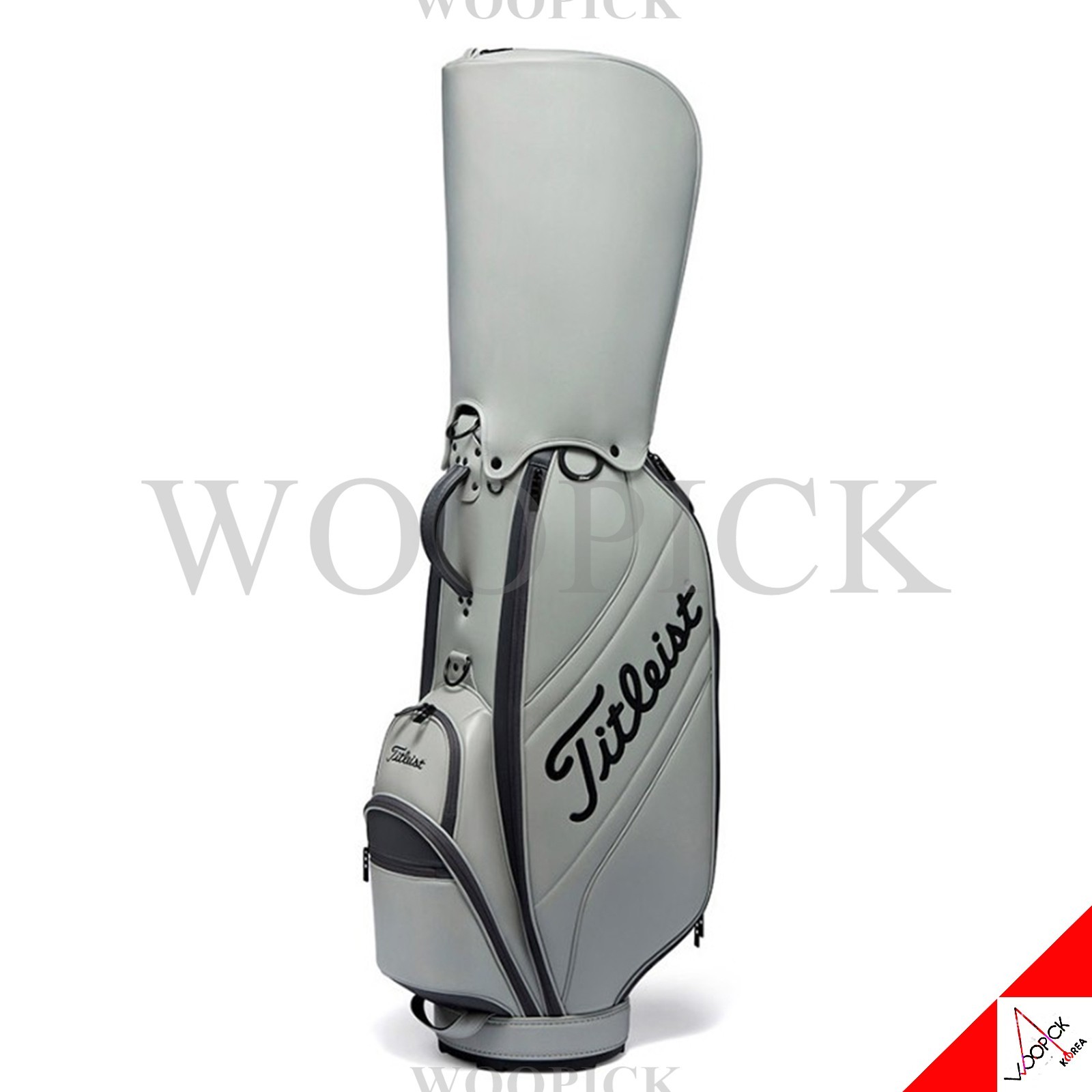 Titleist PERFORMANCE CLASSIC Golf Caddie Bag 5Way 3.3kg PU PE TB22CTCLASK-Gray
