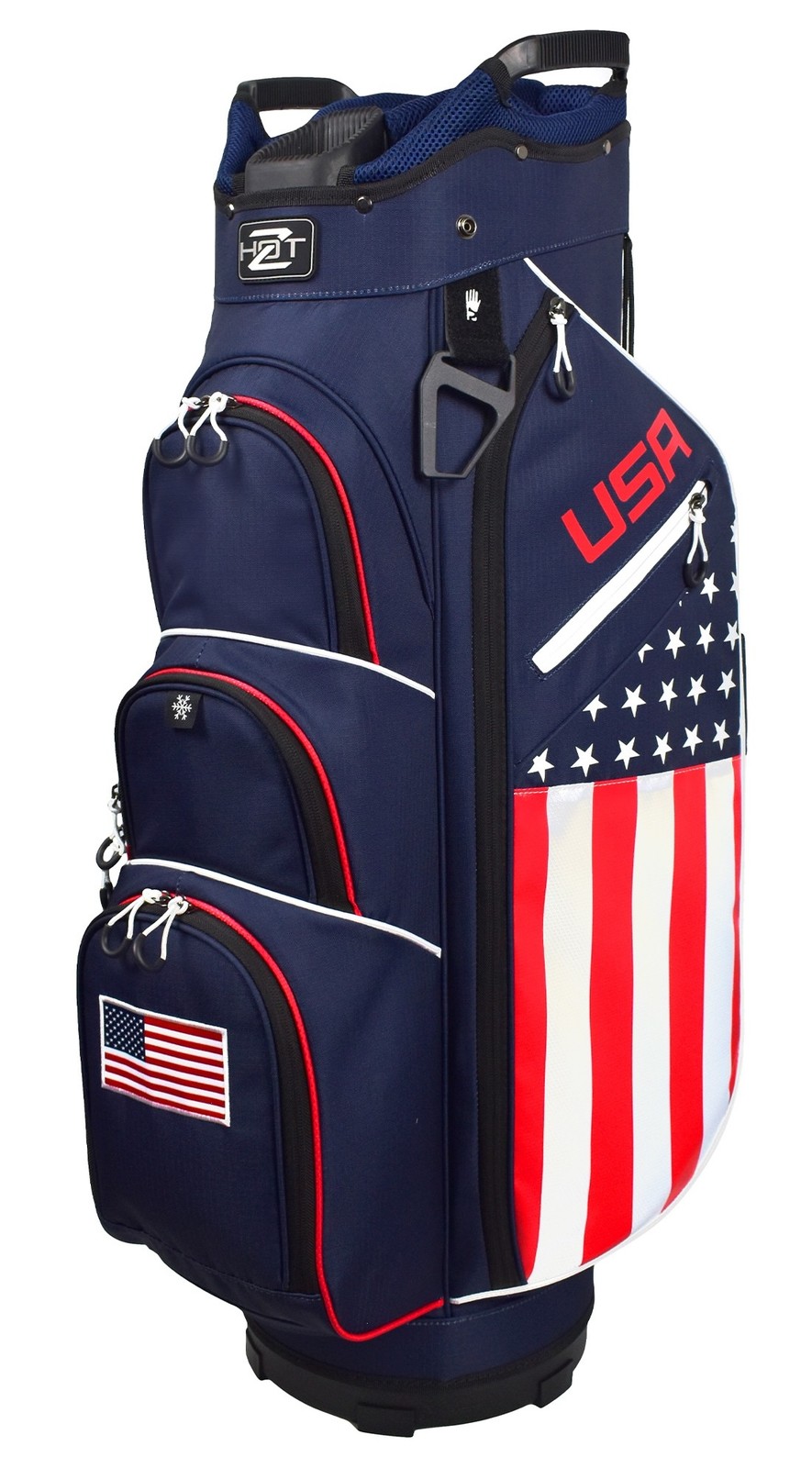 New Hot-Z Golf Flag Cart Bag USA
