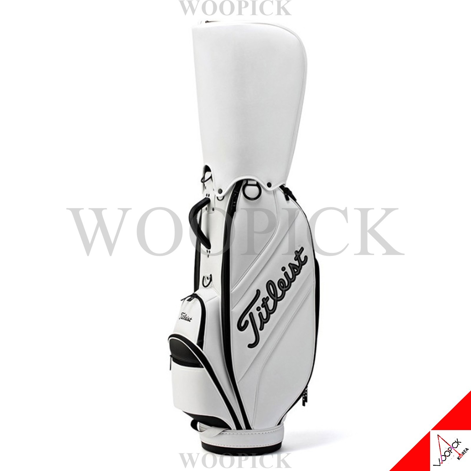 Titleist PERFORMANCE CLASSIC Golf Caddie Bag 5Way 3.3kg PU PE TB22CTCLASK-White