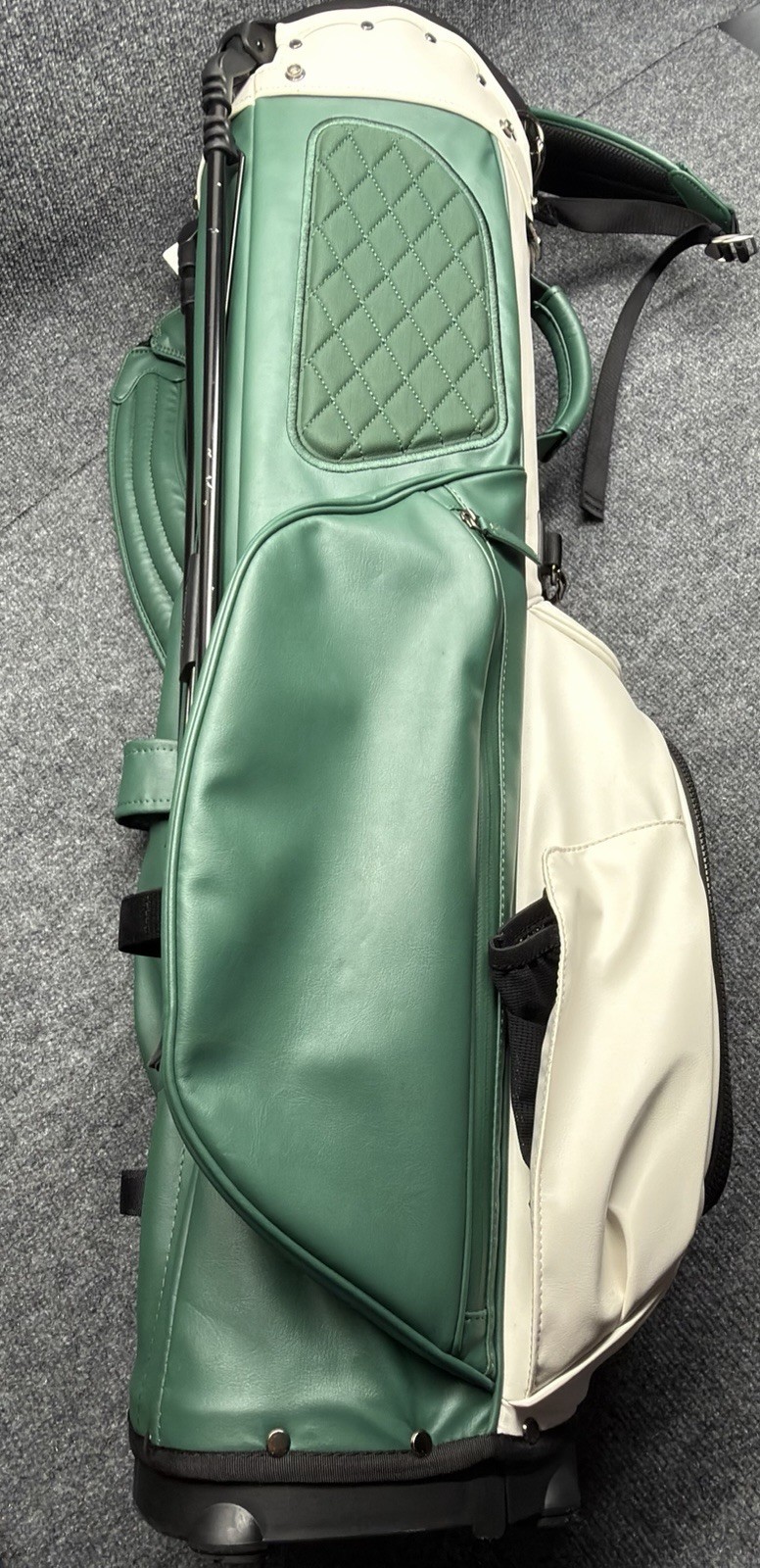 Titleist Links Legend Member Golf Bag Green White Embroidered CCH- No Rain Cover