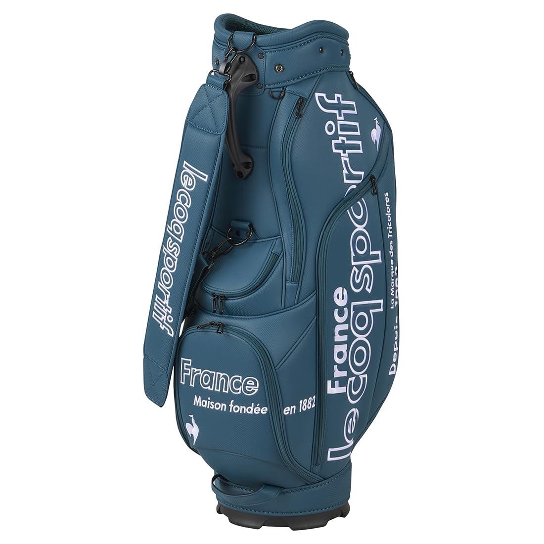 le coq sportif LG4FCB02M Golf Cart Bag 9.5″ 6-Way Green Men’s 2024