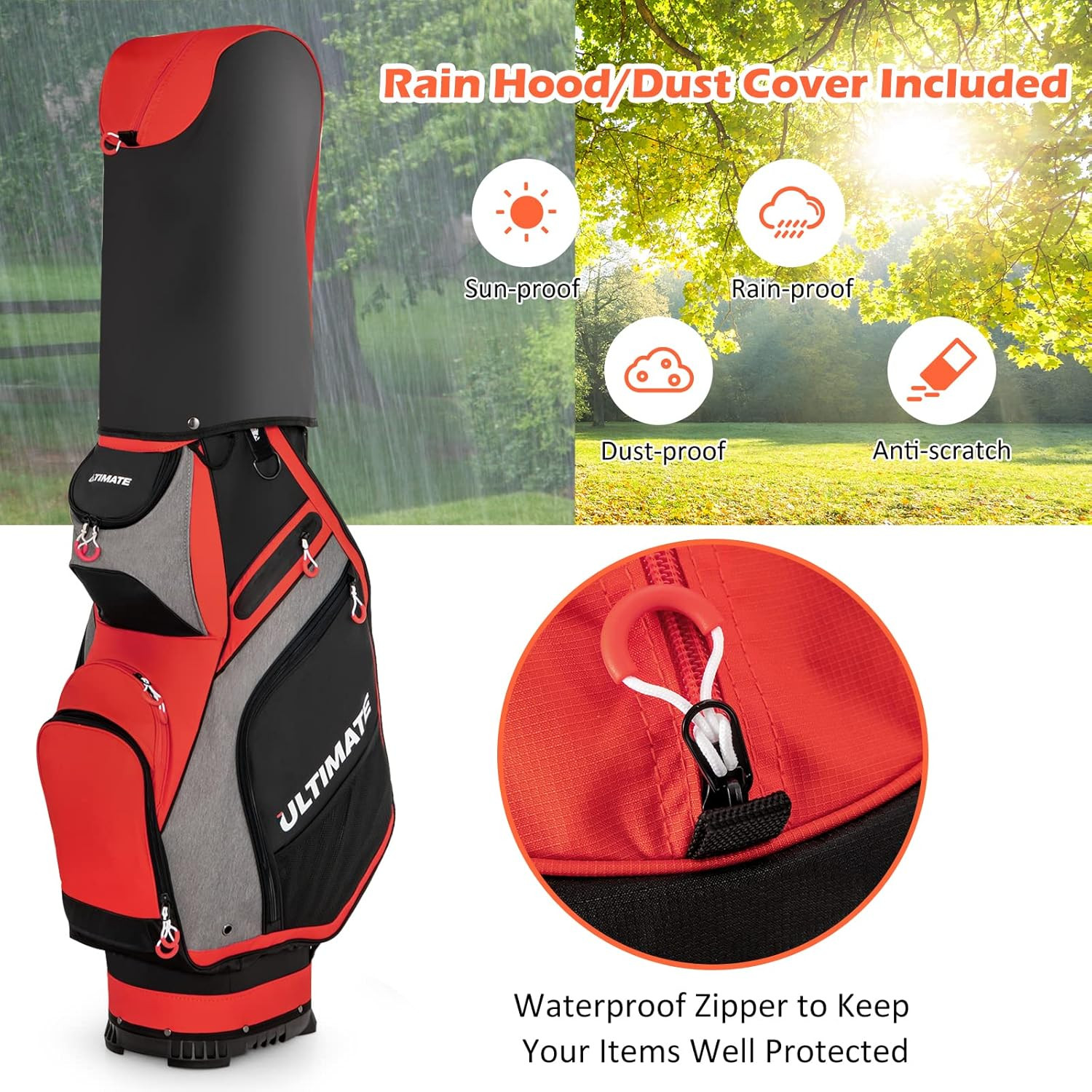 Premium Golf Cart Bag – Lightweight, Stylish, and Durable Design