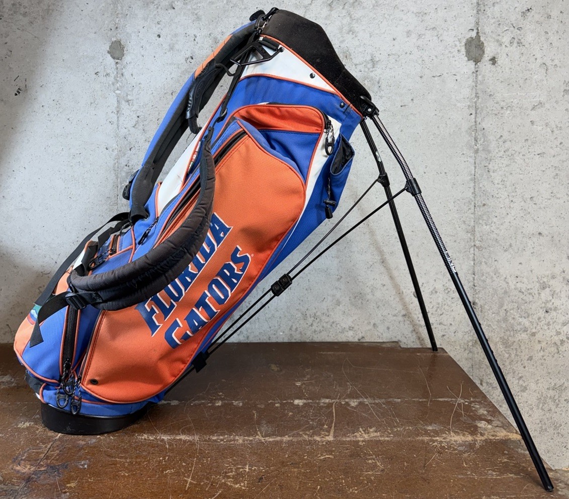 PING Hoofer Vantage Florida Gators Stand Carry Strap Golf Bag Blue Orange NCAA