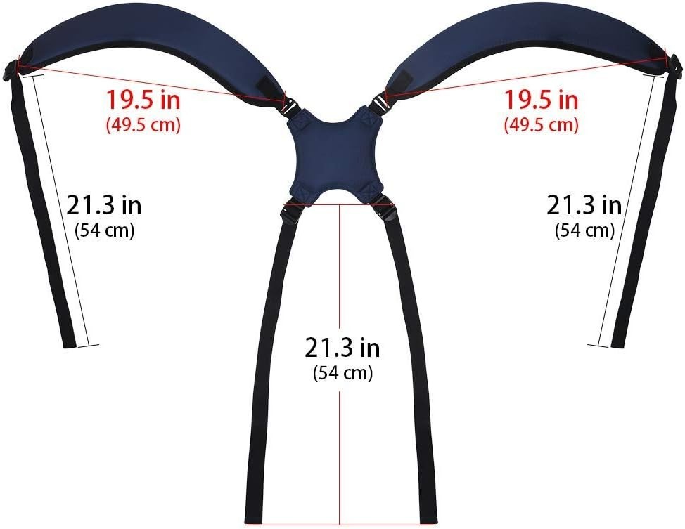 Adjustable Padded Shoulder Strap for Golf Bag