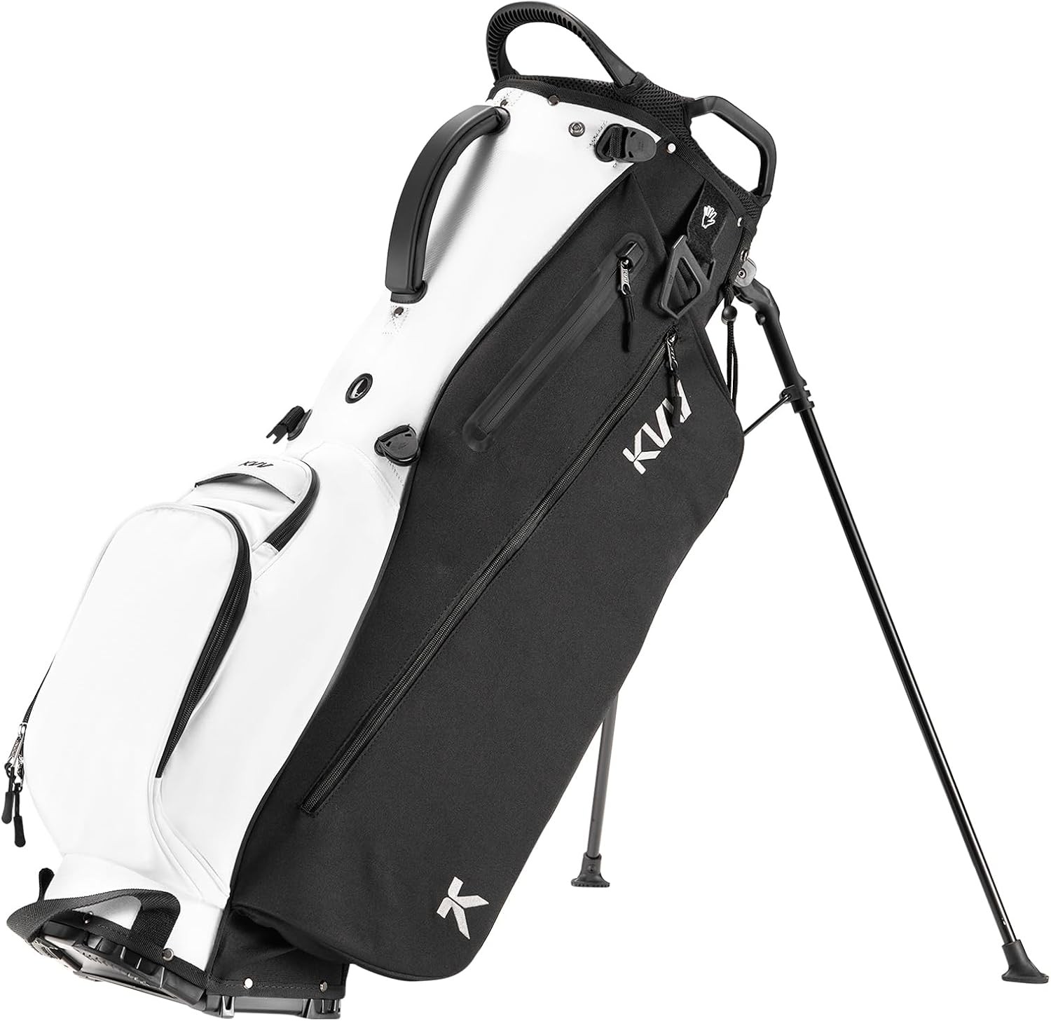 KVV Golf Stand Bag 7 Way Dividers 5 Pockets Dual Straps