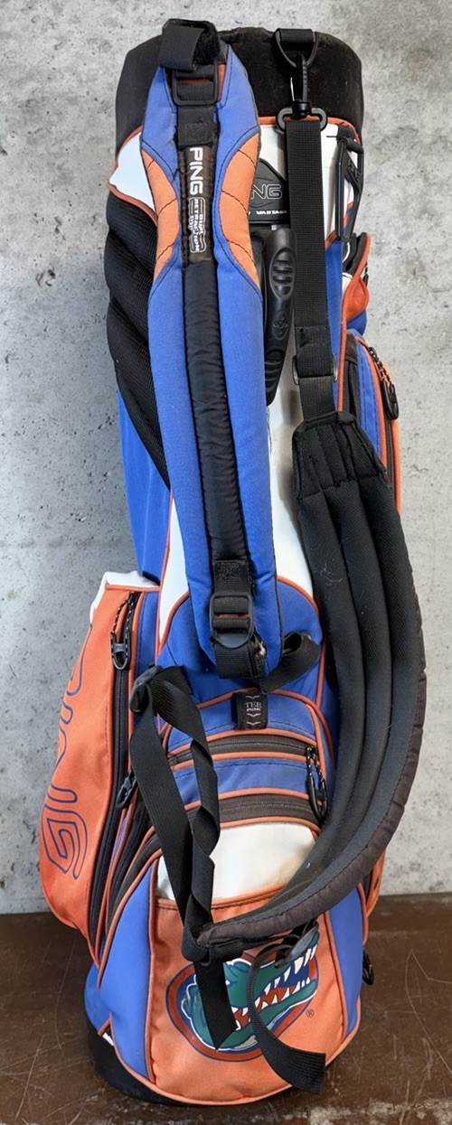 PING Hoofer Vantage Florida Gators Stand Carry Strap Golf Bag Blue Orange NCAA