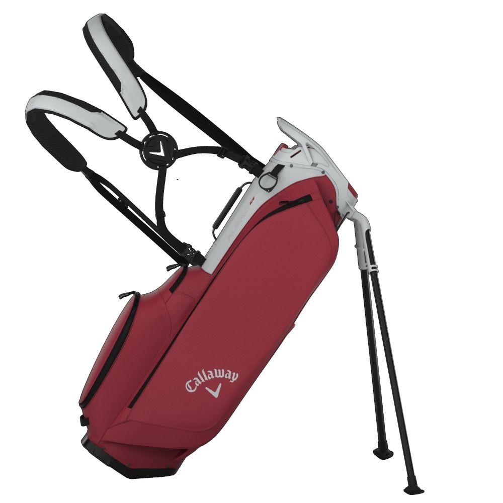 Callaway Fairway C Golf Stand Bag 2026 – Silver/Cardinal