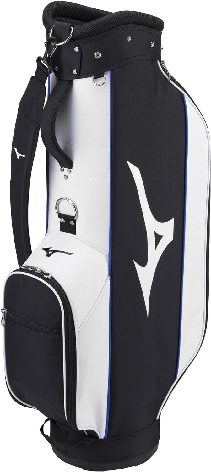 MIZUNO NX.1 Golf Men’s Cart Caddy Bag 8.5 x 47 inch 2.1kg Black Blue 5LJC2321