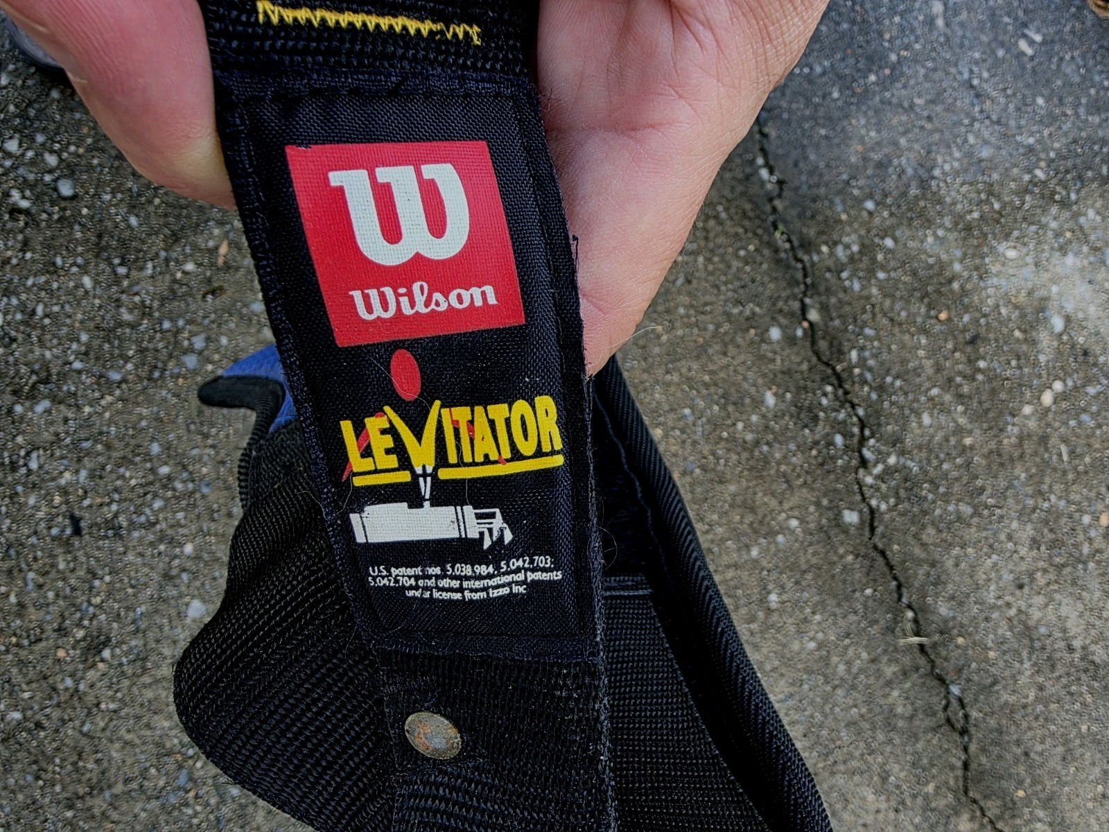 Wilson Levitator Golf Stand Bag Double Straps Rain Hood 5-Way 5 Pockets EUC
