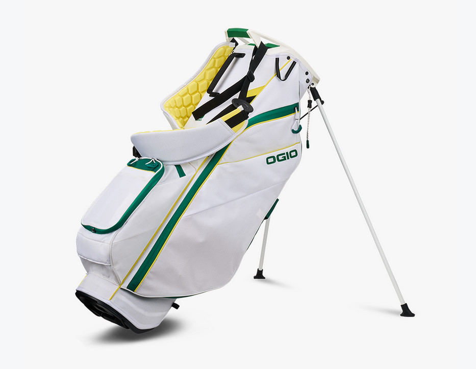 New Ogio Fuse Lightweight Stand Bag Magnolia 4 Way Top