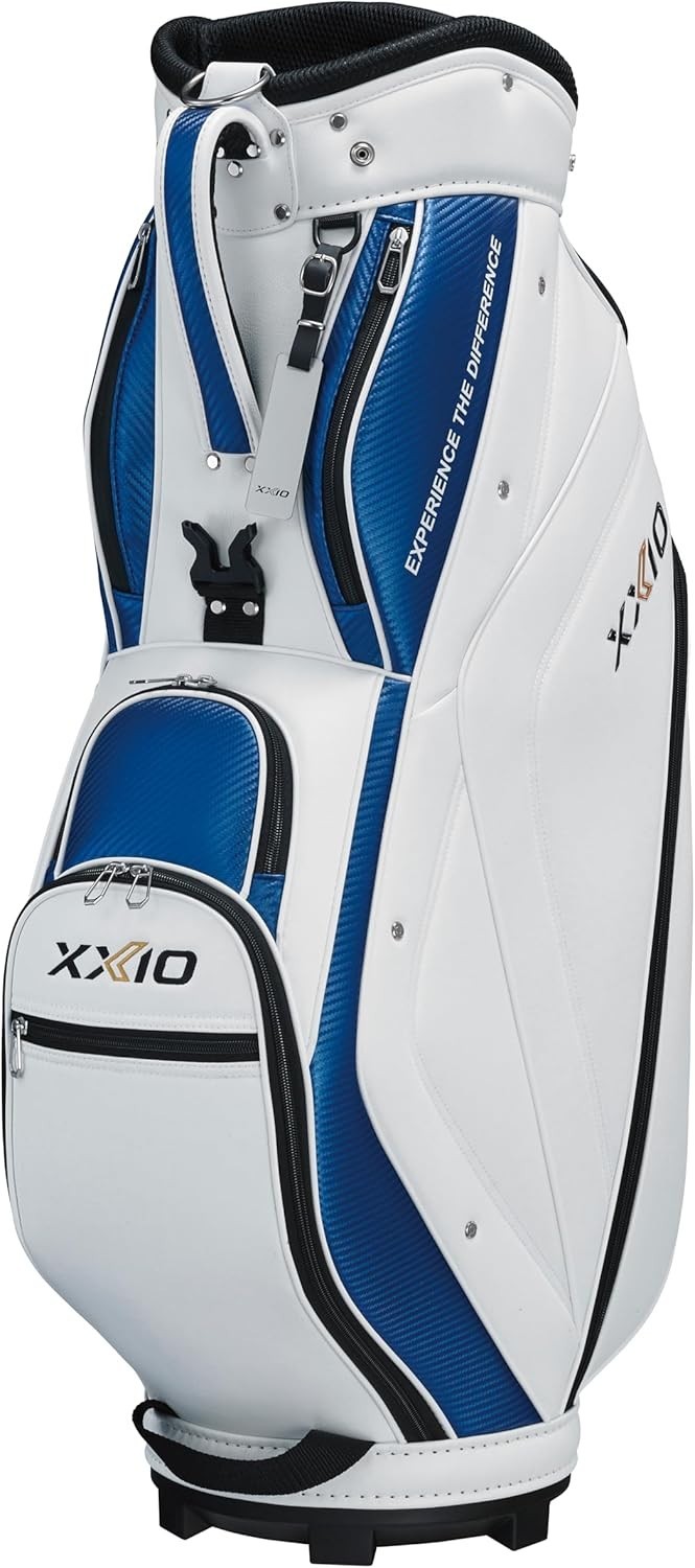 DUNLOP Golf Men’s Cart Caddy Bag XXIO 9.5 x 47 inch 2.4kg GGC-X164 White New