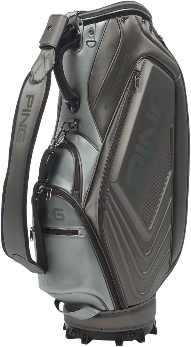 PING Golf Men’s Caddy Bag TOUR SHAFT 9.5 x 47 inch 3.9kg CHROME CB-U2501