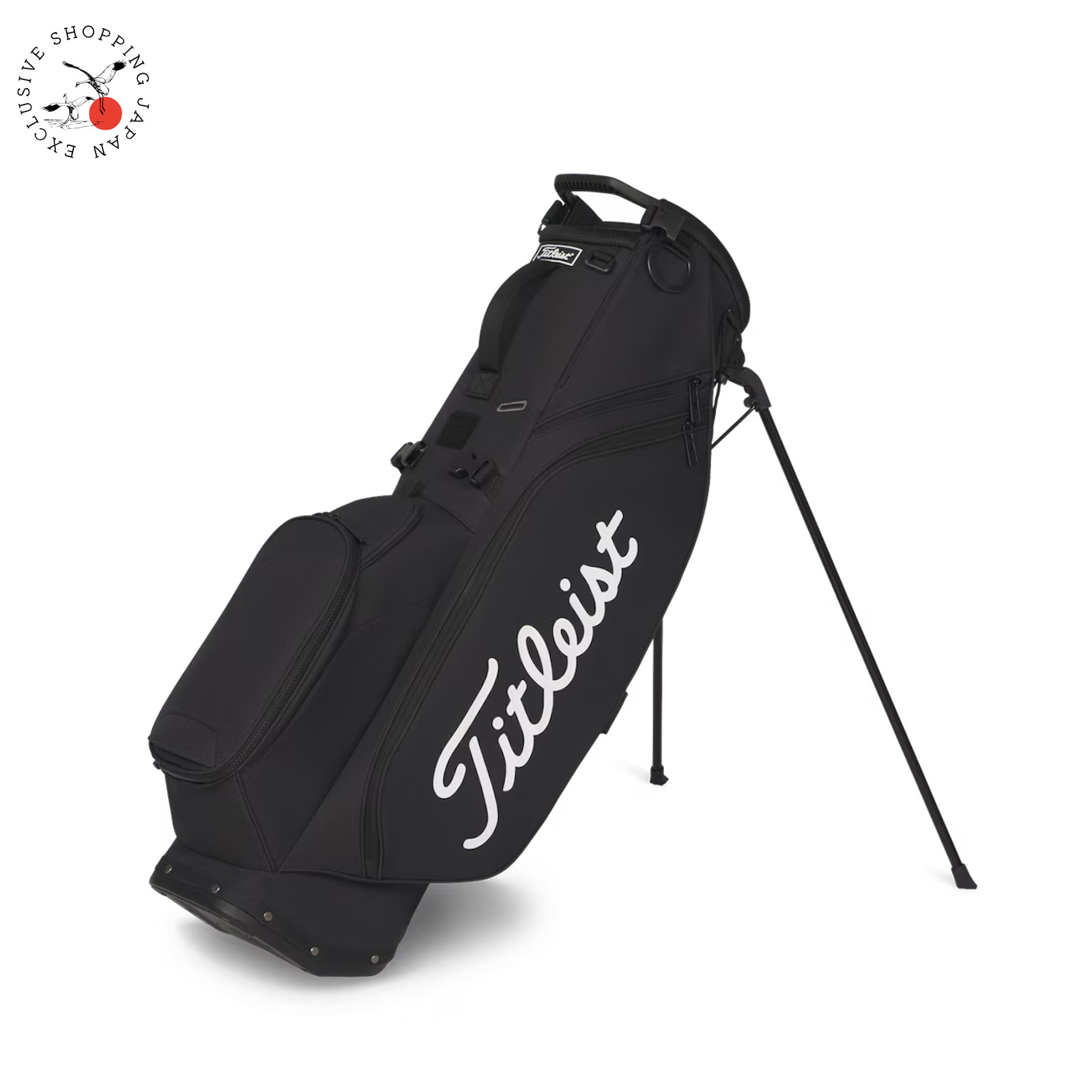 Titleist Players S4 Carry Stand Bag 8.5inch 4-way Lightweight Black/White 2026