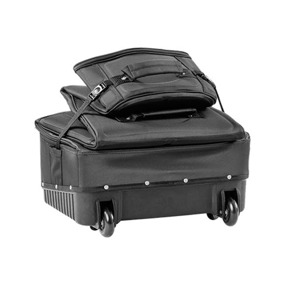 Izzo High Roller Black Travel Golf Bag