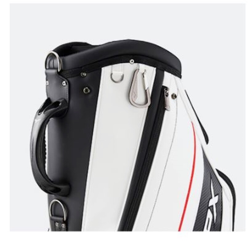 Mizuno 2022 JPX 007 Men’s Golf Caddie Bag 8.5inch 3.9kg PU PE- White /Express