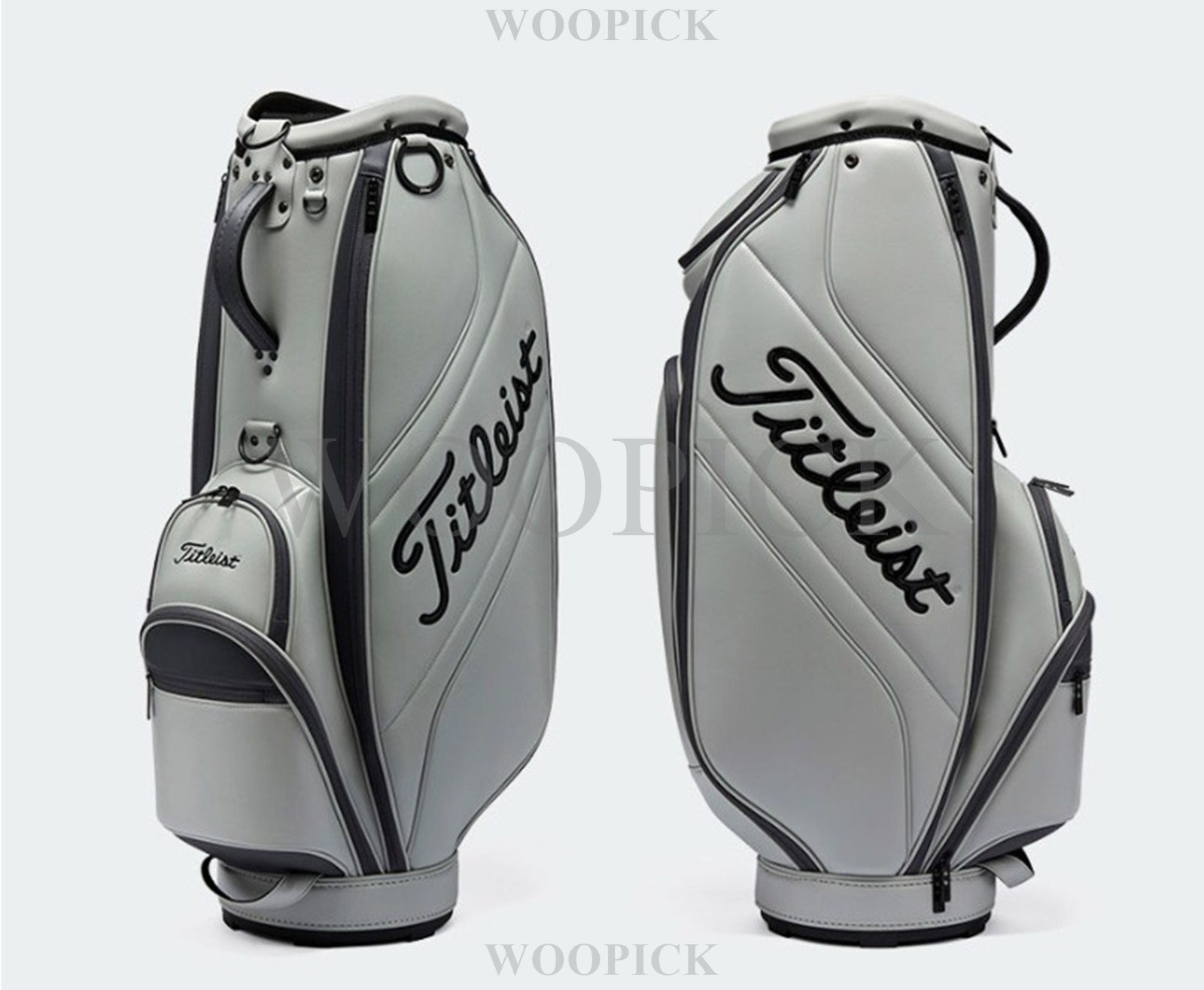 Titleist PERFORMANCE CLASSIC Golf Caddie Bag 5Way 3.3kg PU PE TB22CTCLASK-Gray