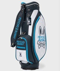 Psycho Bunny Caddy Bag Twill Leather-Like Material Unused